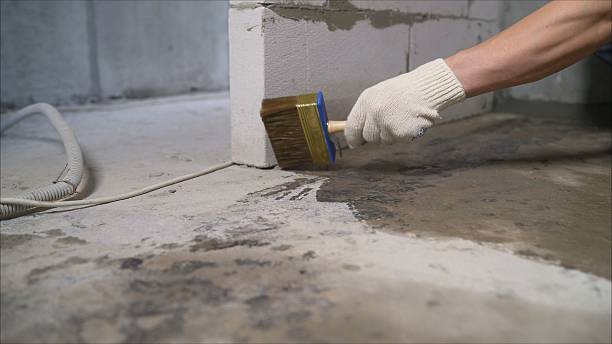 Crawl space vapor barrier installation in South Butler, NY